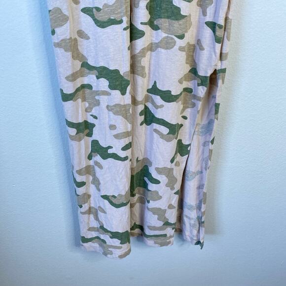 SUNDRY Camo Tank Sleeveless Racerback Midi Dress Size 0 XS Casual Summer - Picture 5 of 8